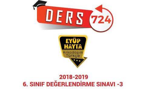 6. Sınıf Ortak Akıl Denemeleri 3 – Eyüp HAYTA