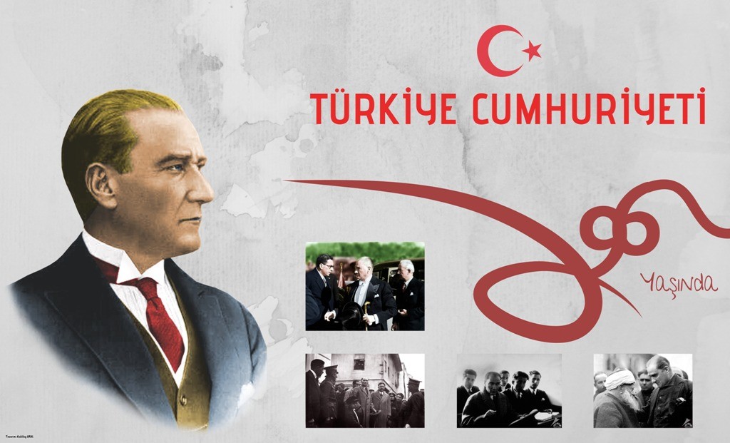 29 Ekim Cumhuriyet Bayramı Pano Çalışması