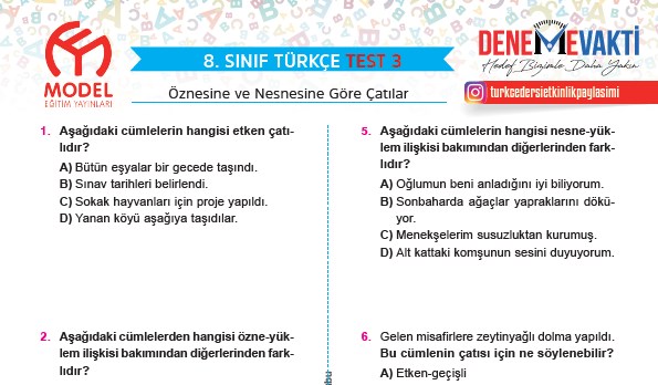 Fiilde Çatı Testleri – Denemevakti