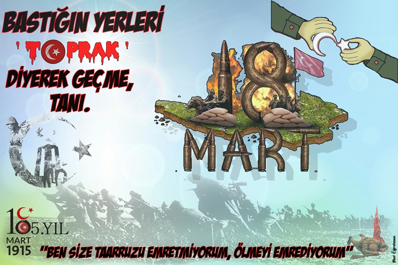 18 Mart Pano Çalışması