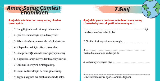 7.Sınıf Cümlede Anlam Fasikülü